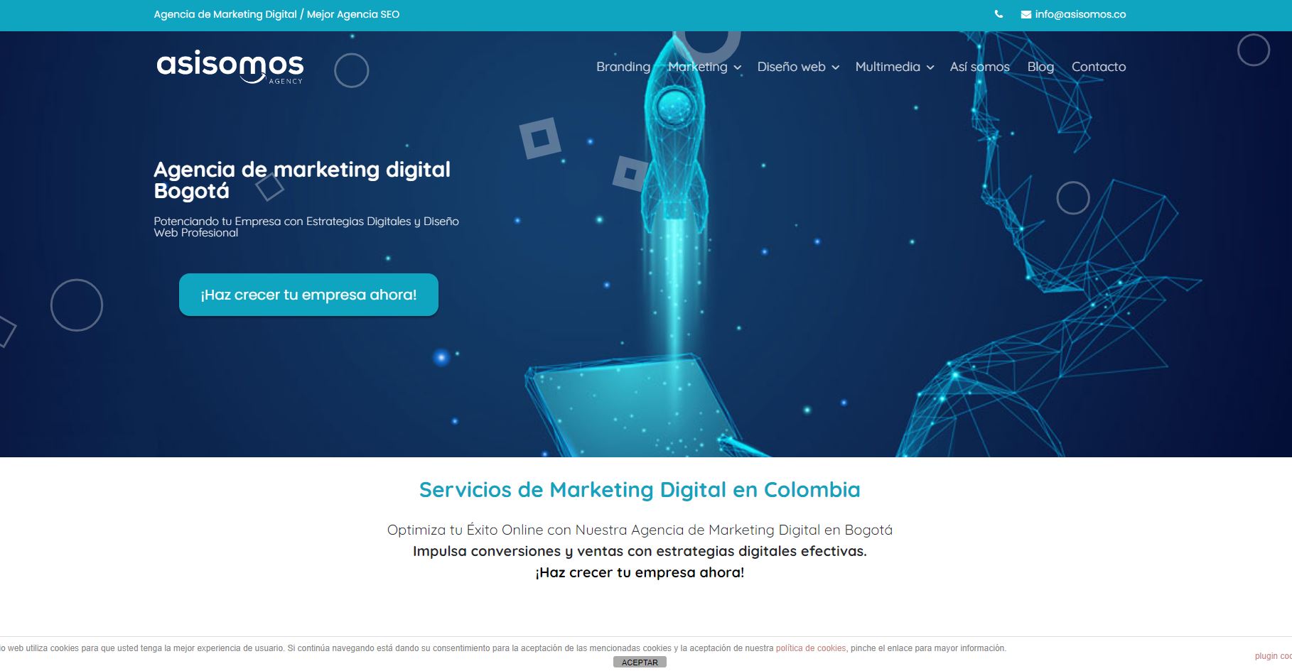 Agencia de marketing digital Bogotá

