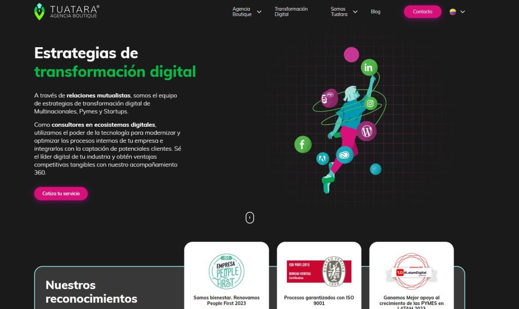 Tuatuara Agencia Boutique agencia de marketing digital en colombia